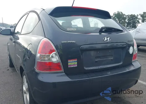 2007 Hyundai Accent Se из США, поврежденный, VIN KMHCN36C57U032765